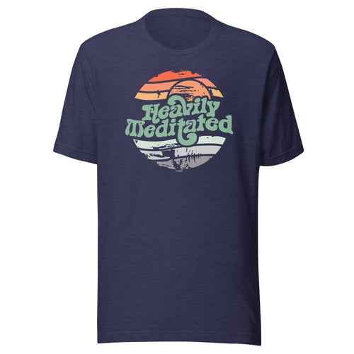 Heavily Meditated Sunset Vibe T-Shirt-fomo21