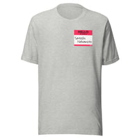 Load image into Gallery viewer, Hello My Name Is Satoshi Nakamoto Bitcoin T-Shirt-fomo21
