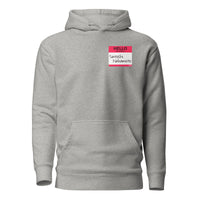 Load image into Gallery viewer, Hello My Name Is Satoshi Nakamoto Hoodie Sweatshirt-fomo21
