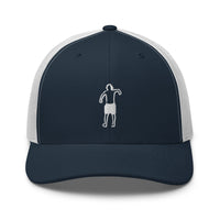 Load image into Gallery viewer, Here Come Cory (White Embroidery) Bitcoin Trucker Hat-fomo21
