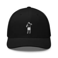 Load image into Gallery viewer, Here Come Cory (White Embroidery) Bitcoin Trucker Hat-fomo21
