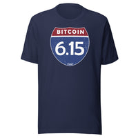 Load image into Gallery viewer, Highway 6.15 Bitcoin T-Shirt-fomo21
