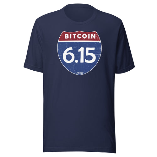 Highway 6.15 Bitcoin T-Shirt-fomo21