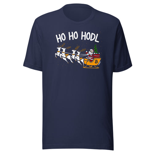 Ho Ho HODL Bitcoin T-Shirt-fomo21