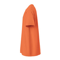 Load image into Gallery viewer, HODL Bitcoin Orange Medieval Embroidered T-Shirt-fomo21
