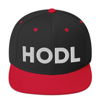 Load image into Gallery viewer, HODL Bitcoin Snapback Hat-fomo21
