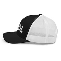 Load image into Gallery viewer, HODL Bitcoin (White Embroidery) Trucker Hat-Trucker Hat-fomo21
