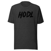 Load image into Gallery viewer, HODL Bold Brushstroke Bitcoin T-Shirt-fomo21

