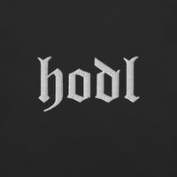Load image into Gallery viewer, HODL Medieval Bitcoin Embroidered T-Shirt-fomo21
