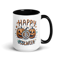 Load image into Gallery viewer, HODLween Pumpkins Bitcoin Coffee Mug-Coffee Mug-fomo21
