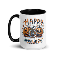 Load image into Gallery viewer, HODLween Pumpkins Bitcoin Coffee Mug-Coffee Mug-fomo21
