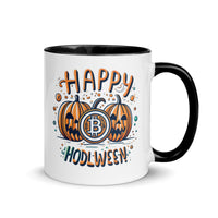 Load image into Gallery viewer, HODLween Pumpkins Bitcoin Coffee Mug-Coffee Mug-fomo21
