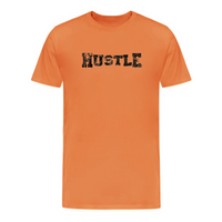 Load image into Gallery viewer, Hustle Harder T-Shirt in Burnt Orange, motivational graphic tee
