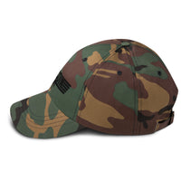 Load image into Gallery viewer, I Feel The Need The Need For More Bitcoin (Black Embroidery) Camo Dad Hat-fomo21
