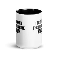 Load image into Gallery viewer, I Feel The Need The Need For More Bitcoin Coffee Mug-fomo21
