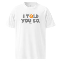 Load image into Gallery viewer, I Told You So Bitcoin Under Armour Athletic T-Shirt-Athletic T-Shirt-fomo21
