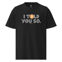 Load image into Gallery viewer, I Told You So Bitcoin Under Armour Athletic T-Shirt-Athletic T-Shirt-fomo21
