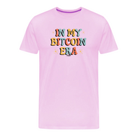 Load image into Gallery viewer, In My Bitcoin Era T-Shirt in heather prism lilac, unisex design
