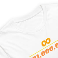 Load image into Gallery viewer, Infinity Divided By 21 Million Bitcoin T-Shirt-fomo21
