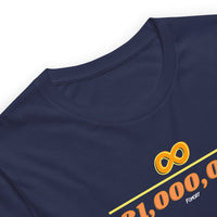 Load image into Gallery viewer, Infinity Divided By 21 Million Bitcoin T-Shirt-fomo21

