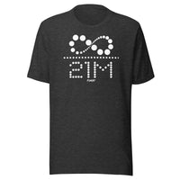 Load image into Gallery viewer, Infinity Divided By 21 Million Bitcoin T-Shirt-fomo21
