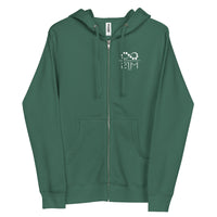 Load image into Gallery viewer, Infinity Divided By 21 Million Bitcoin Zip-up Hoodie Sweatshirt-Zip-up Hoodie Sweatshirt-fomo21
