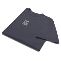 Load image into Gallery viewer, Infinity Divided By 21,000,000 Bitcoin Embroidered T-Shirt-fomo21
