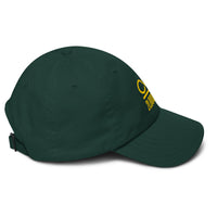 Load image into Gallery viewer, Infinity/21,000,000 (Gold Embroidery) Bitcoin Dad Hat-Dad Hat-fomo21

