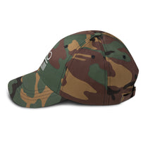 Load image into Gallery viewer, Infinity/21,000,000 (White Embroidery) Bitcoin Dad Hat-Dad Hat-fomo21
