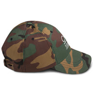 Load image into Gallery viewer, Infinity/21,000,000 (White Embroidery) Bitcoin Dad Hat-Dad Hat-fomo21
