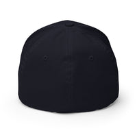Load image into Gallery viewer, Infinity/21,000,000 (White Embroidery) Bitcoin Flexfit Hat-Flexfit Hat-fomo21
