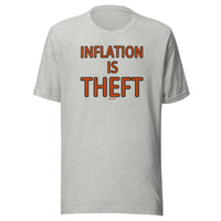 Load image into Gallery viewer, Inflation Is Theft Bitcoin T-Shirt-fomo21
