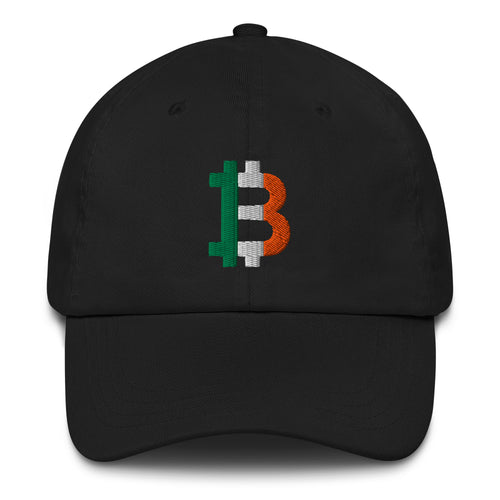 Irish Flag Bitcoin B Dad Hat-fomo21