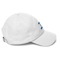 Load image into Gallery viewer, Israeli Flag Bitcoin B Dad Hat-fomo21
