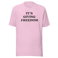 Load image into Gallery viewer, It's Giving Freedom Bitcoin T-Shirt-T-Shirt-fomo21
