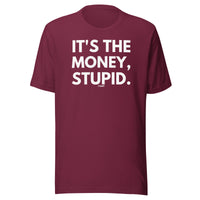 Load image into Gallery viewer, It's The Money Stupid Bitcoin T-Shirt-fomo21

