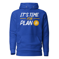 Load image into Gallery viewer, It's Time For Plan B Bitcoin Hoodie Sweatshirt-fomo21
