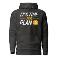 Load image into Gallery viewer, It's Time For Plan B Bitcoin Hoodie Sweatshirt-fomo21
