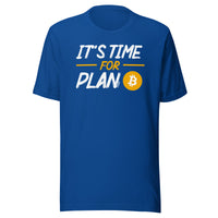 Load image into Gallery viewer, It's Time For Plan B Bitcoin T-Shirt-fomo21
