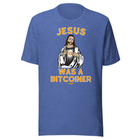 Load image into Gallery viewer, Jesus Was A Bitcoiner Bitcoin T-Shirt-fomo21
