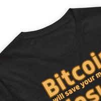 Load image into Gallery viewer, Jesus Will Save Your Soul Bitcoin T-Shirt-fomo21
