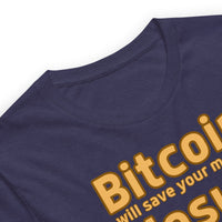 Load image into Gallery viewer, Jesus Will Save Your Soul Bitcoin T-Shirt-fomo21
