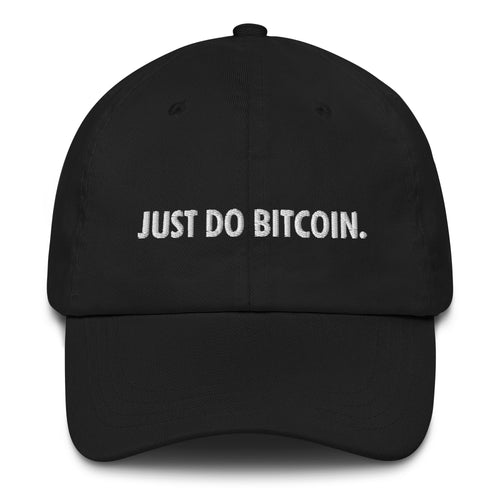 Just Do Bitcoin Dad Hat-fomo21