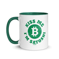 Load image into Gallery viewer, Kiss Me I'm Satoshi Bitcoin Coffee Mug-fomo21
