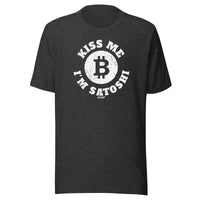 Load image into Gallery viewer, Kiss Me I'm Satoshi Bitcoin T-Shirt-T-Shirt-fomo21
