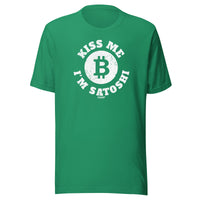 Load image into Gallery viewer, Kiss Me I'm Satoshi Bitcoin T-Shirt-T-Shirt-fomo21

