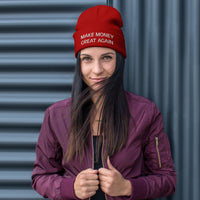 Load image into Gallery viewer, Make Money Great Again Embroidered Beanie - fomo21
