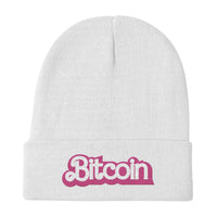 Load image into Gallery viewer, In The Bitcoin World Embroidered Beanie - fomo21
