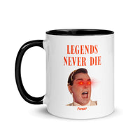 Load image into Gallery viewer, Legends Never Die Bitcoin White Coffee Mug-Coffee Mug-fomo21
