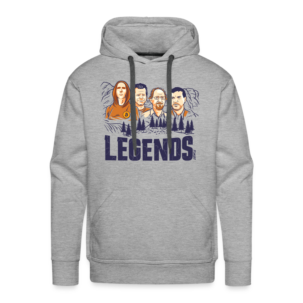 Legends of Cryptography Bitcoin Hoodie Sweatshirt | fomo21